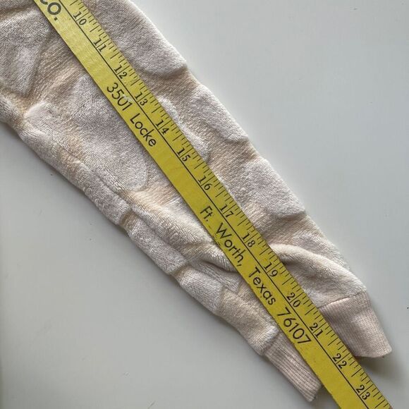 Secret Treasures Women's Faux Fur Giraffe Union Suit Sleepwear Cream Medium - Picture 6 of 9